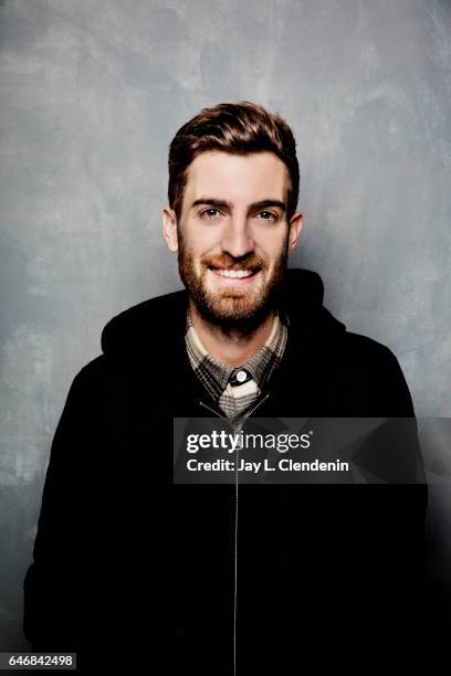 Director Dave McCary, from the film Brigsby Bear, is photographed at the 2017 Sundance Film Festival for Los Angeles Times on January 24, 2017 in...