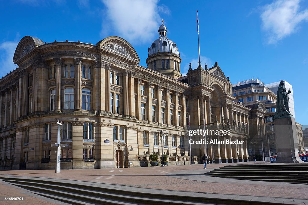 Facade of Birmingham Council House