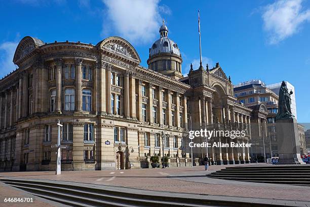 facade of birmingham council house - birmingham england stock pictures, royalty-free photos & images