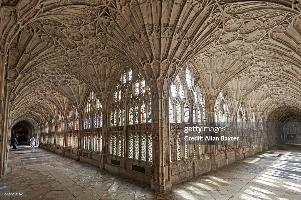 Cloisters of Gloucester Cathedral