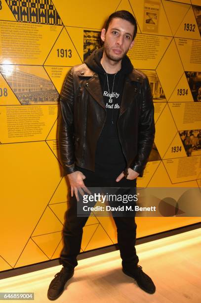 Elliot John Gleave AKA Example attends the world premiere launch of the new Range Rover Velar at Design Museum on March 1, 2017 in London, England.