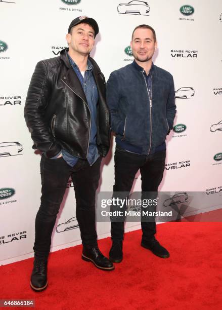 Warren Brown arrives at the launch of the New Range Rover Velar on March 1, 2017 in London, United Kingdom.