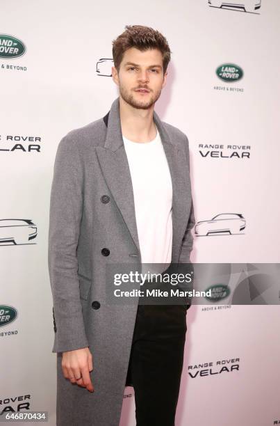 Jim Chapman arrives at the launch of the New Range Rover Velar on March 1, 2017 in London, United Kingdom.