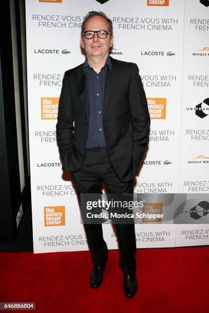 Director Etienne Comar attends the 2017 Rendez-Vous With French Cinema Opening Night Premiere Of "Django" at The Film Society of Lincoln Center,...