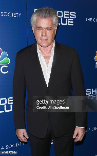 Actor Ray Liotta attends the season 2 premiere of "Shades Of Blue" hosted by NBC and The Cinema Society at The Roxy on March 1, 2017 in New York City.