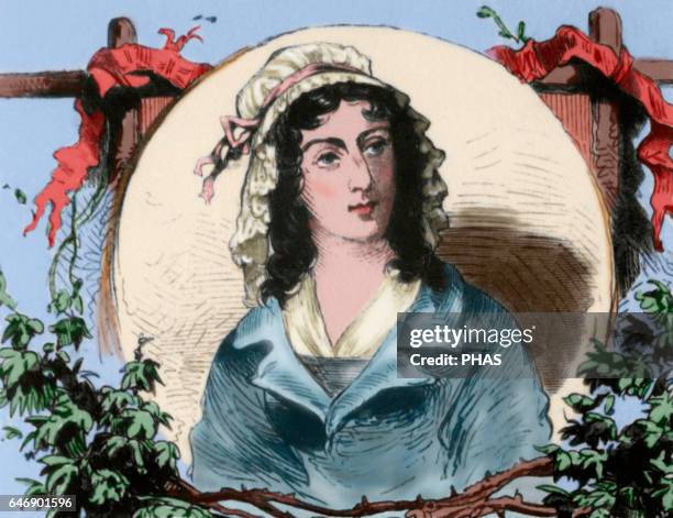 Charlotte Corday . French aristocrat and figure of the French Revolution. Executed by guillotine for the assassination of Jacobin leader Jean-Paul...