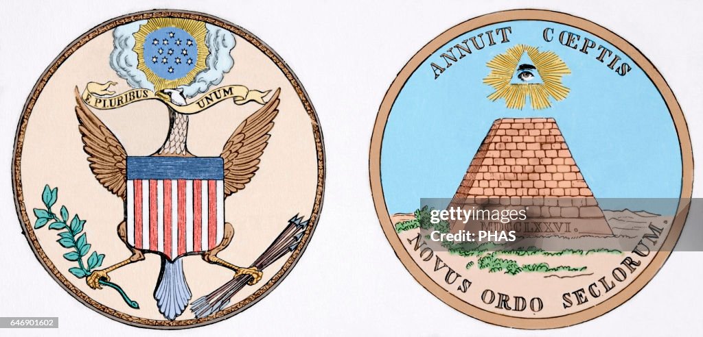 The Great Seal of the United States.