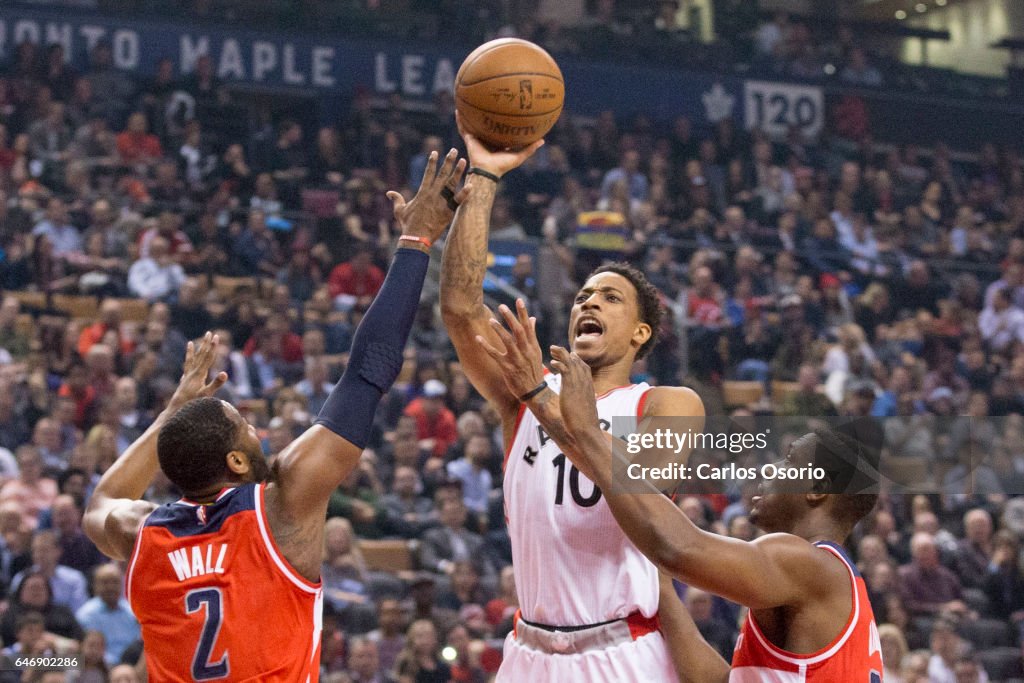 Raptors versus Wizards