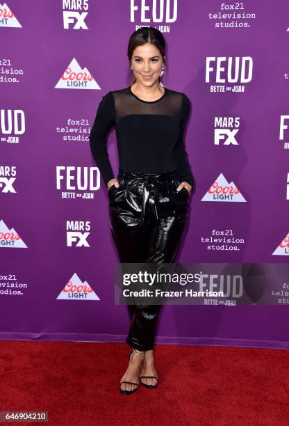 Actress Liz Hernandez attends FX Network's "Feud: Bette and Joan" premiere at Grauman's Chinese Theatre on March 1, 2017 in Hollywood, California.