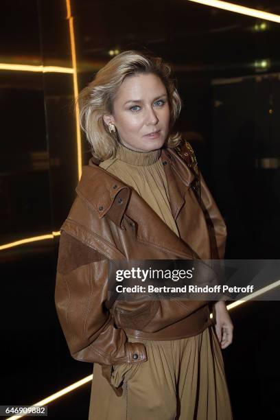 Singer Roisin Murphy attends Yves Saint Laurent Beauty Party as part of the Paris Fashion Week Womenswear Fall/Winter 2017/2018 at Carre Des...