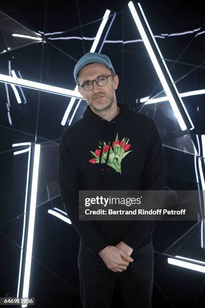 Loic Prigent attends Yves Saint Laurent Beauty Party as part of the Paris Fashion Week Womenswear Fall/Winter 2017/2018 at Carre Des Sangliers on...