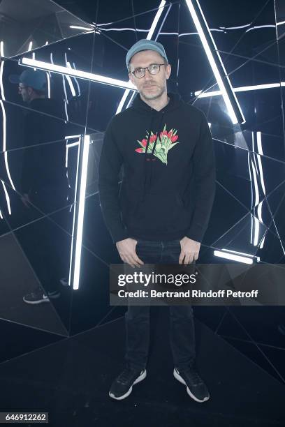 Loic Prigent attends Yves Saint Laurent Beauty Party as part of the Paris Fashion Week Womenswear Fall/Winter 2017/2018 at Carre Des Sangliers on...