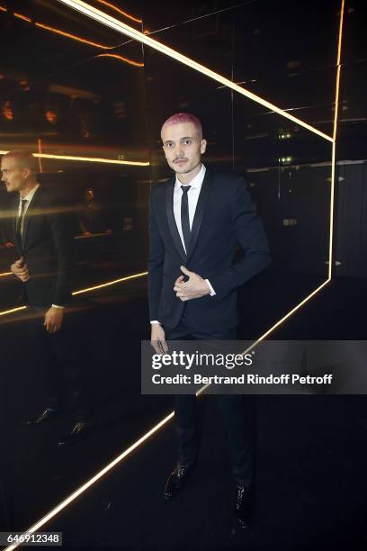 Actor Karl Glusman attend Yves Saint Laurent Beauty Party as part of the Paris Fashion Week Womenswear Fall/Winter 2017/2018 at Carre Des Sangliers...