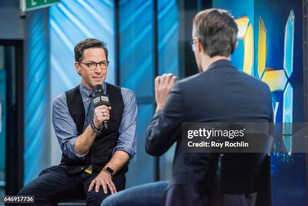 Actor Dan Bucatinsky discusses "24: Legacy" at the Build Series at Build Studio on March 1, 2017 in New York City.