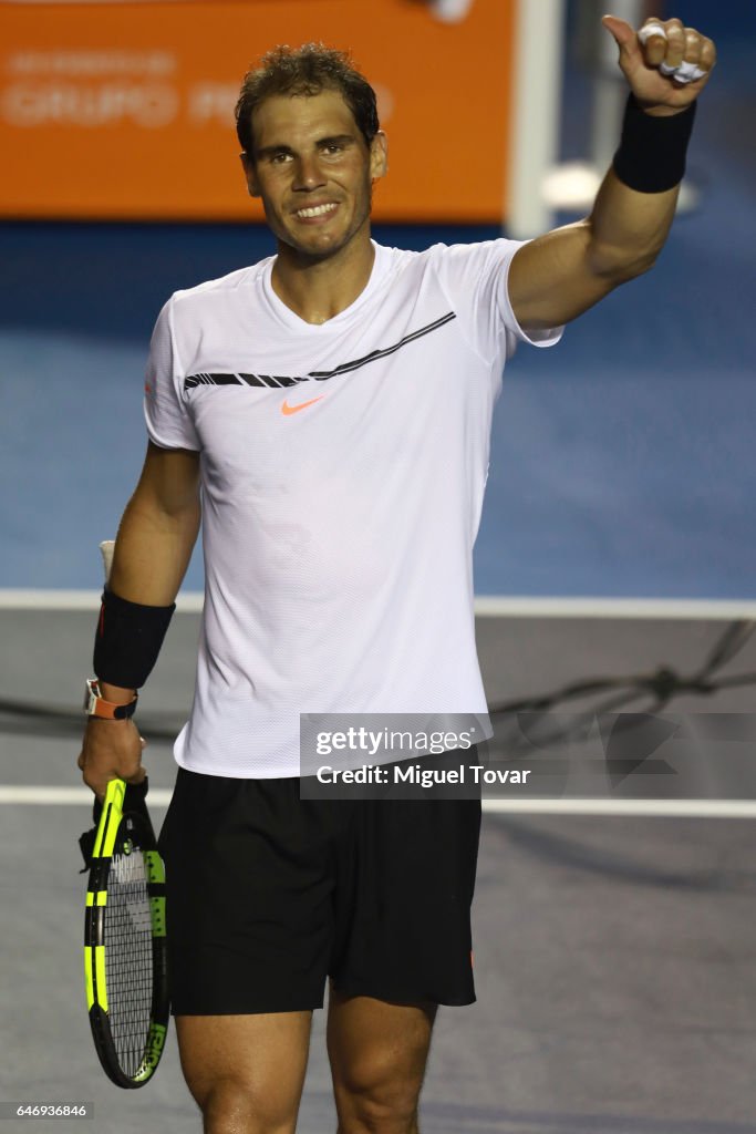 Abierto Mexicano Telcel Day 2 - Lorenzi v Nadal
