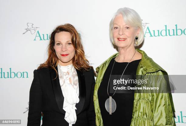 Lili Taylor and Jane Alexander attend the 2017 Audubon Gala at Gotham Hall on March 1, 2017 in New York City.
