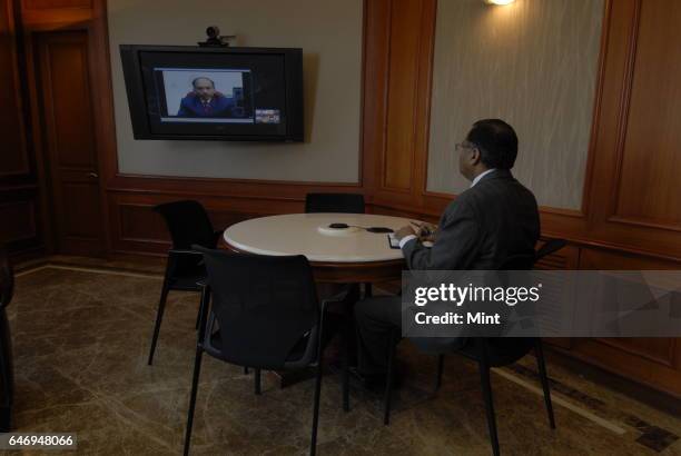 Chandrasekaran-CEO & MD of Tata Consultancy Services poses during a profile shoot in Mumbai on February 15, 2010.