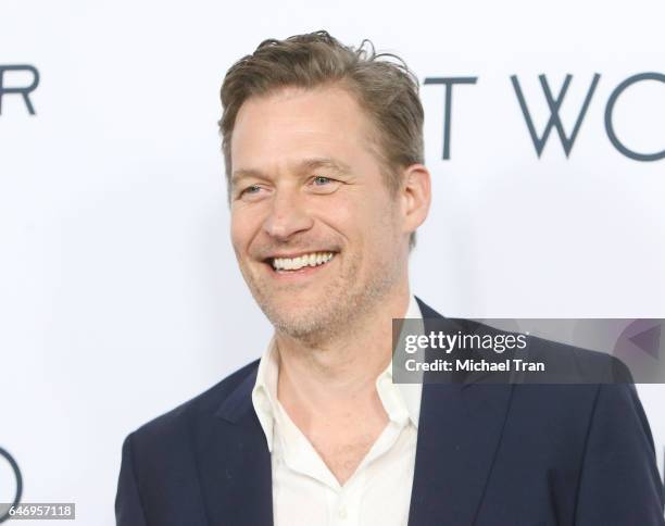 James Tupper arrives at the Los Angeles premiere of "The Last Word" held at ArcLight Hollywood on March 1, 2017 in Hollywood, California.