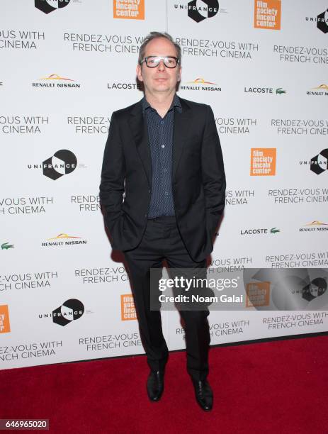 Director Etienne Comar attends the opening night premiere of "Django" at The Film Society of Lincoln Center, Walter Reade Theatre on March 1, 2017 in...