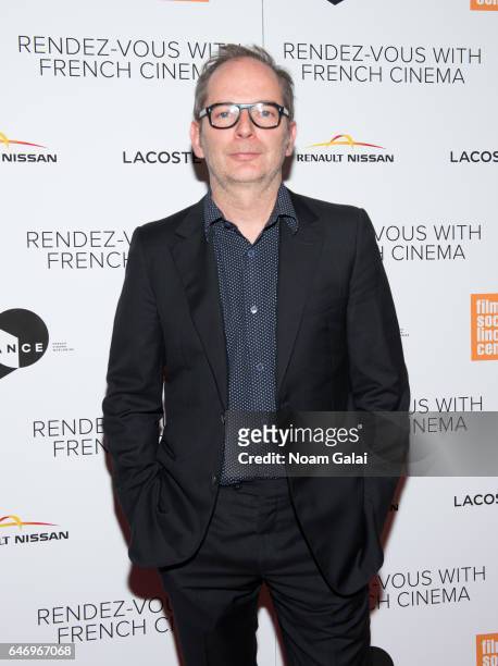 Director Etienne Comar attends the opening night premiere of "Django" at The Film Society of Lincoln Center, Walter Reade Theatre on March 1, 2017 in...