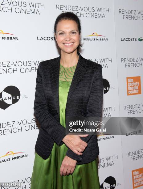 Isabelle Giordano attends the opening night premiere of "Django" at The Film Society of Lincoln Center, Walter Reade Theatre on March 1, 2017 in New...