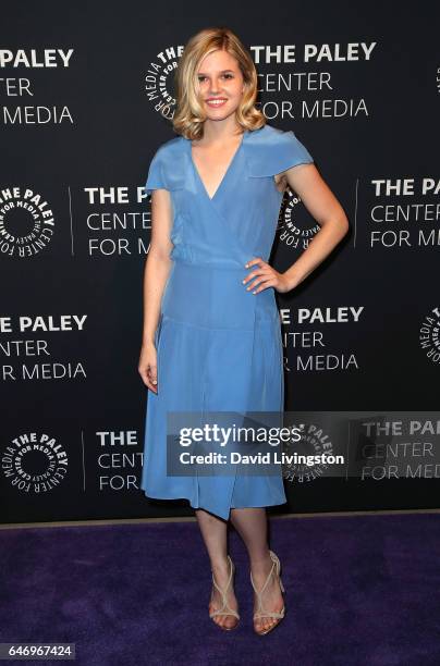 Actress Ana Mulvoy-Ten attends a premiere screening and conversation for ABC's "American Crime" Season 3 presented by The Paley Center for Media at...