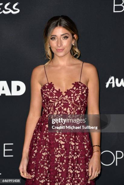 Actress Lauren Elizabeth attends the premiere of Open Road Films' "Before I Fall" at Directors Guild Of America on March 1, 2017 in Los Angeles,...