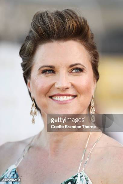 Lucy Lawless arrives ahead of the Australian LGBTI Awards 2017 at Sydney Opera House on March 2, 2017 in Sydney, Australia.
