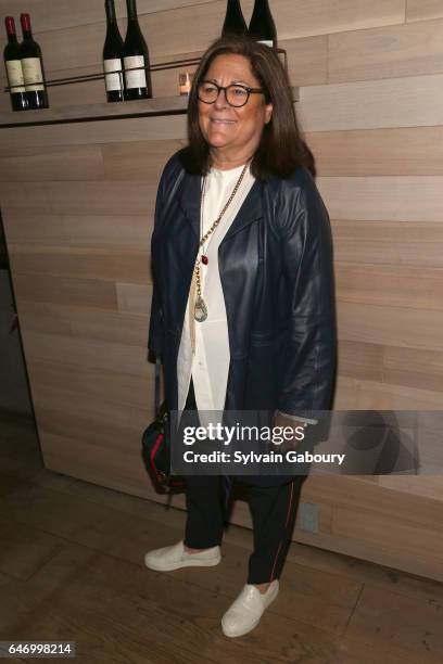 Fern Mallis attends NBC and The Cinema Society Host the After Party for the Season 2 Premiere of "Shades of Blue" on March 1, 2017 in New York City.