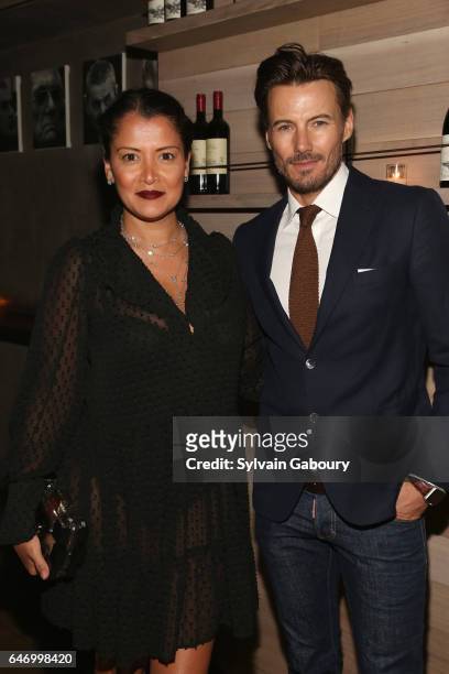 Keytt Lundqvist and Alex Lundqvist attend NBC and The Cinema Society Host the After Party for the Season 2 Premiere of "Shades of Blue" on March 1,...