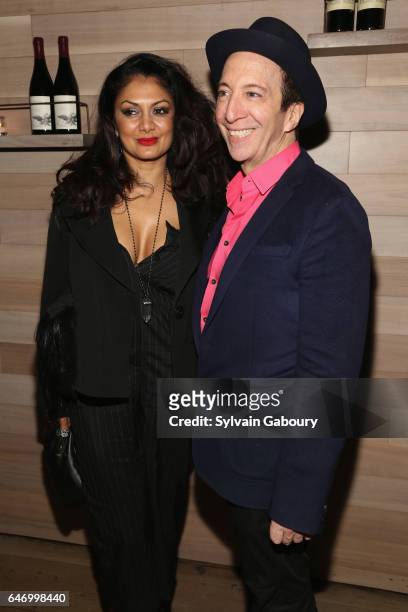 Donna D'Cruz and Tom Cohen attend NBC and The Cinema Society Host the After Party for the Season 2 Premiere of "Shades of Blue" on March 1, 2017 in...