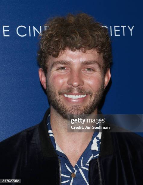 Designer Timo Weiland attends the season 2 premiere of "Shades Of Blue" hosted by NBC and The Cinema Society at The Roxy on March 1, 2017 in New York...