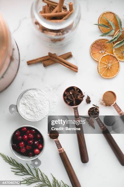 measuring spoons with spices - measuring spoon stock pictures, royalty-free photos & images