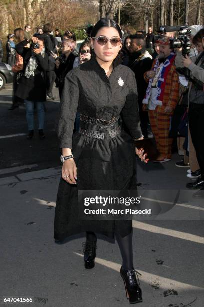 Princess of Thailand Siriwanwaree Nareerat attends the Chloe show as part of the Paris Fashion Week Womenswear Fall/Winter 2017/2018 on March 2, 2017...