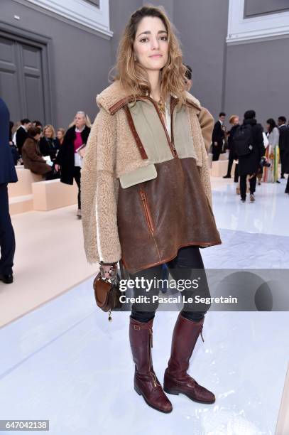 Sofia Sanchez de Betak attends the Chloe show as part of the Paris Fashion Week Womenswear Fall/Winter 2017/2018 on March 2, 2017 in Paris, France.