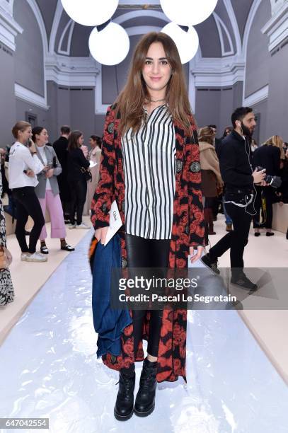 Alexia Niedzielski attends the Chloe show as part of the Paris Fashion Week Womenswear Fall/Winter 2017/2018 on March 2, 2017 in Paris, France.