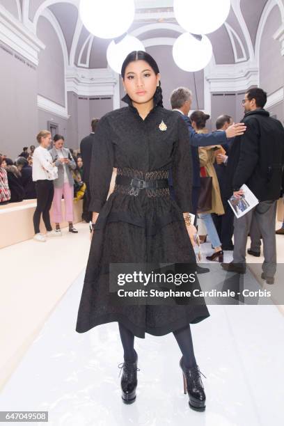 Princess Sirivannavari Nariratana of Thailand attends the Chloe show as part of the Paris Fashion Week Womenswear Fall/Winter 2017/2018 on March 2,...