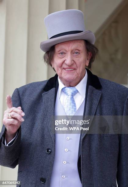 Veteran comedian Sir Ken Dodd arrives at Buckingham Palace to be made a knight in recognition of a career in entertainment lasting more than 60...