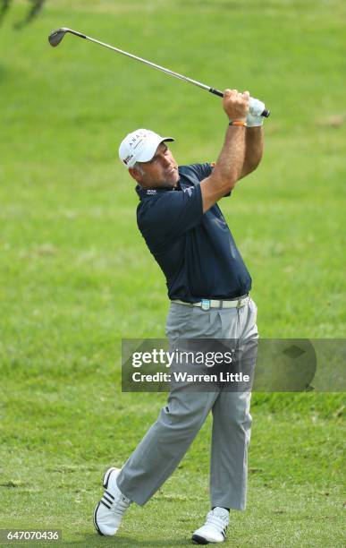 Hennie Otto of South Africa during Day One of The Tshwane Open at Pretoria Country Club on March 2, 2017 in Pretoria, South Africa.