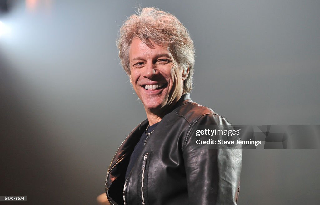Jon Bon Jovi Performs At SAP Center