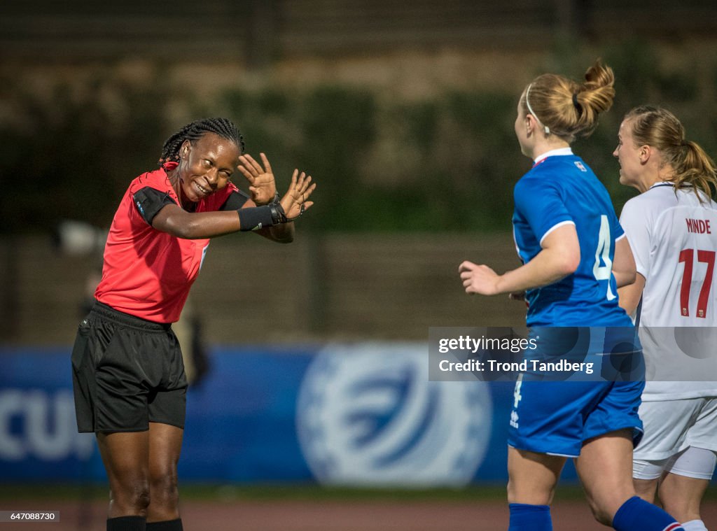 Norway Woman v Iceland Women: International Friendly