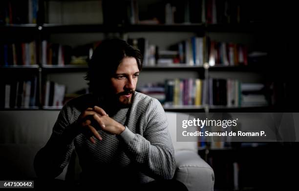 Felix Gomez poses for a portrait session at IBEROSTAR Hotel De Las Letras on March 1, 2017 in Madrid, Spain.