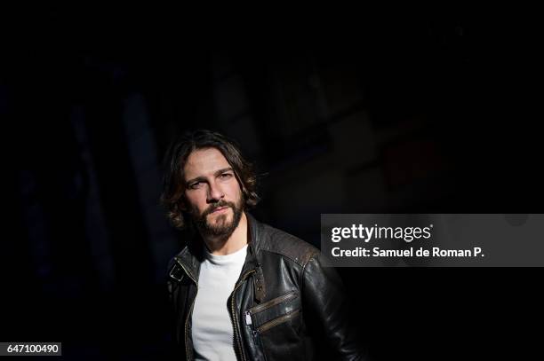 Felix Gomez poses for a portrait session at IBEROSTAR Hotel De Las Letras on March 1, 2017 in Madrid, Spain.