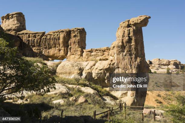 acoma mesa landscape - acomia stock pictures, royalty-free photos & images