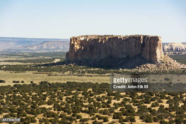 landscape from acoma mesa - acomia stock pictures, royalty-free photos & images