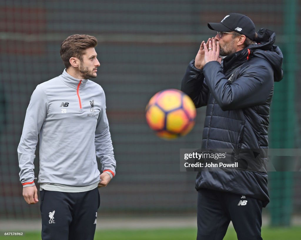 Liverpool Training Session