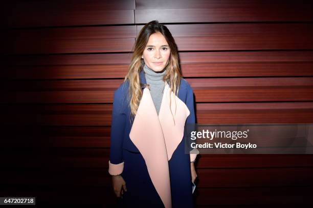 Miroslava Duma attends the Cocktail Reception For The LVMH PRIZE 2017 on March 2, 2017 in Paris, France.