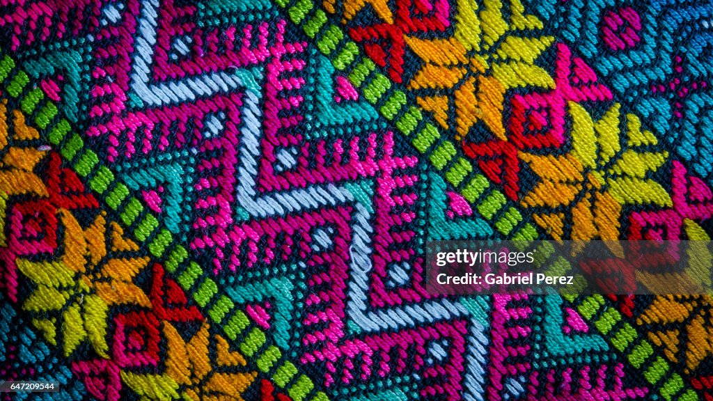 A Mayan Textile from San Cristobal de las Casas, Chiapas