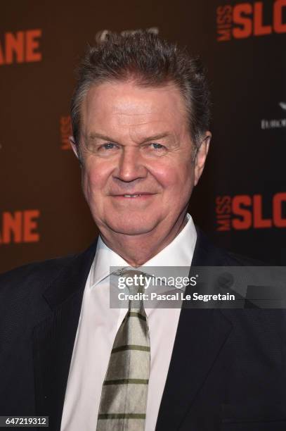 John Madden attends the "Miss Sloane" Paris Premiere at Cinema UGC Normandie on March 2, 2017 in Paris, France.