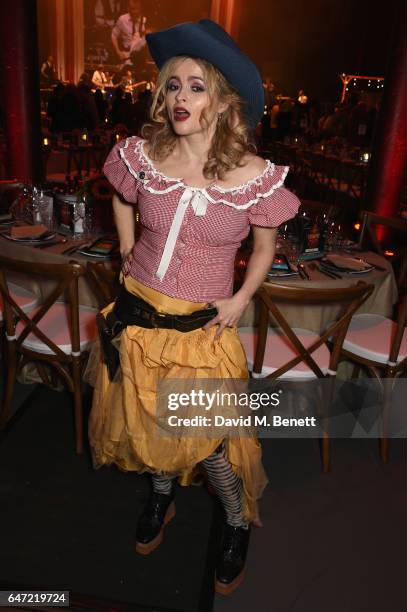 Helena Bonham Carter attends Save The Children's A Night of Country at The Roundhouse on March 2, 2017 in London, England.